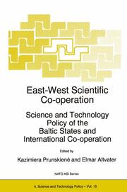 East-West Scientific Co-operation - Cover