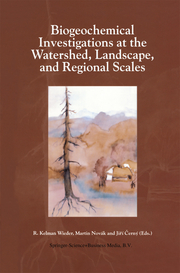 Biogeochemical Investigations at the Watershed, Landscape, and Regional Scales