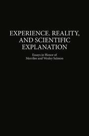 Experience, Reality, and Scientific Explanation - Cover