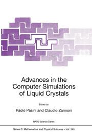 Advances in the Computer Simulations of Liquid Crystals