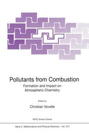 Pollutants from Combustion Formation and Impact on Atmospheric Chemistry