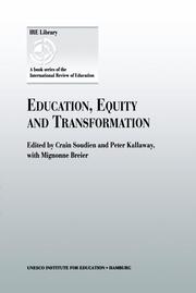 Education, Equity and Transformation - Cover