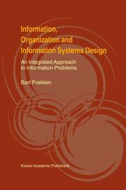 Information, Organization and Information Systems Design