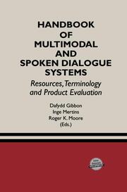 Handbook of Multimodal and Spoken Dialogue Systems - Cover