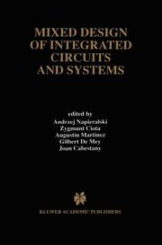 Mixed Design of Integrated Circuits and Systems - Cover