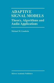 Adaptive Signal Models - Cover