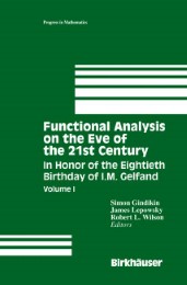 Functional Analysis on the Eve of the 21st Century Vol I - Abbildung 1