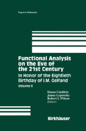Functional Analysis on the Eve of the 21st Century Volume II - Abbildung 1