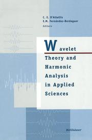 Wavelet Theory and Harmonic Analysis in Applied Sciences - Cover