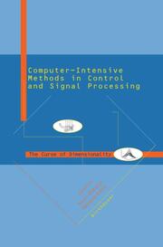 Computer Intensive Methods in Control and Signal Processing: