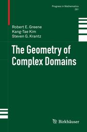 The Geometry of Complex Domains - Cover