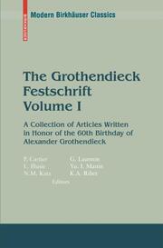 The Grothendieck Festschrift I