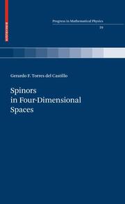 Spinors in Four-Dimensional Spaces - Cover