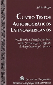 Cuatro textos autobiográficos latinoamericanos