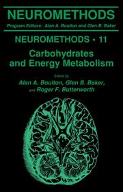 Carbohydrates and Energy Metabolism - Cover