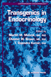 Transgenics in Endocrinology - Cover