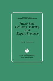 Fuzzy Sets, Decision Making and Expert Systems