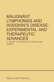 Malignant Lymphomas and Hodgkins Disease: Experimental and Therapeutic Advances