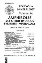 Amphiboles and Other Hydrous Pyriboles