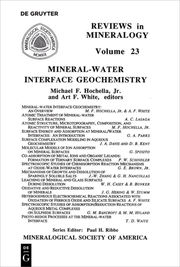 Mineral-Water Interface Geochemistry - Cover