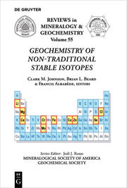 Geochemistry of Non-Traditional Stable Isotopes - Cover