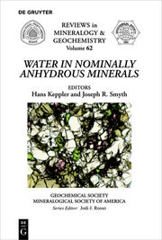 Water in Nominally Anhydrous Minerals - Cover