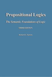 Propositional Logics 3rd edition