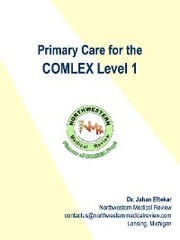 Primary Care for COMLEX Level 1 - Cover