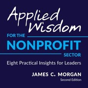 Applied Wisdom for the Nonprofit Sector - Cover