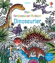 Mein Farbenzauber-Malbuch: Dinosaurier - Cover
