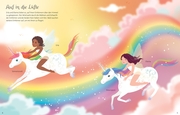 Mein Anziehpuppen-Stickerbuch: Regenbogen-Einhörner - Illustrationen 1