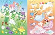 Mein Anziehpuppen-Stickerbuch: Regenbogen-Einhörner - Illustrationen 3