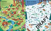 Puzzle & Buch: Labyrinthe-Reise durch den Wald - Illustrationen 1