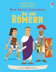 Mein Anzieh-Stickerbuch: Bei den Römern - Cover