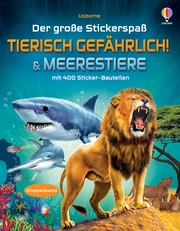 Der große Stickerspaß: Tierisch gefährlich! & Meerestiere - Cover