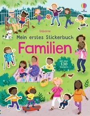 Mein erstes Stickerbuch: Familien - Cover