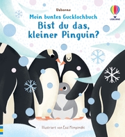 Mein buntes Gucklochbuch: Bist du das, kleiner Pinguin?