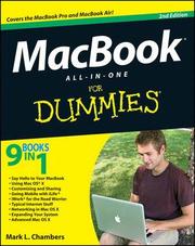 MacBook All-in-One For Dummies - Cover