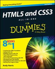 HTML5 and CSS3 All-in-One For Dummies - Cover