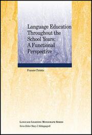 Language Education Throughout the School Years