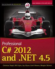 Professional CSharp 2012 and .NET 4.5