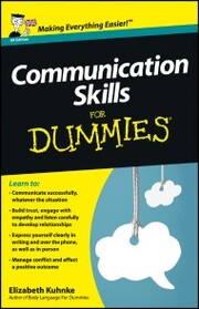 Communication Skills For Dummies - Cover