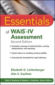 Essentials of WAIS-IV Assessment - Cover