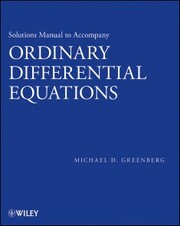 Solutions Manual to accompany Ordinary Differential Equations - Cover
