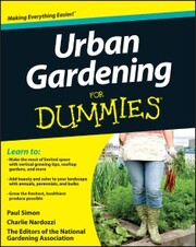 Urban Gardening For Dummies - Cover