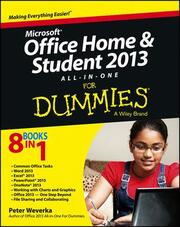 Microsoft Office Home & Student Edition 2013 All-in-One For Dummies - Cover