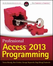 Professional Access 2013 Programming - Cover