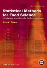 Statistical Methods for Food Science