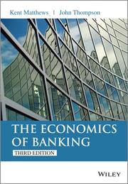 The Economics of Banking - Cover