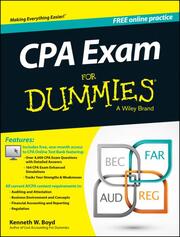 CPA Exam For Dummies - Cover